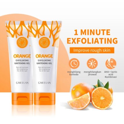 Orange Exfoliating Whitening Gel – Get Clean, Bright & Glowing Skin Naturally!